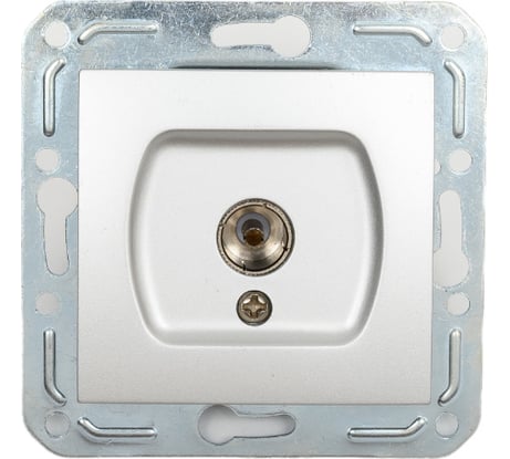 Одноместная TV-розетка Volsten V01-15-T11-M Magenta Argento, 10025