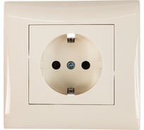 Бытовая розетка с заземлением Volsten V01-11-R14-S, Magenta, 8960