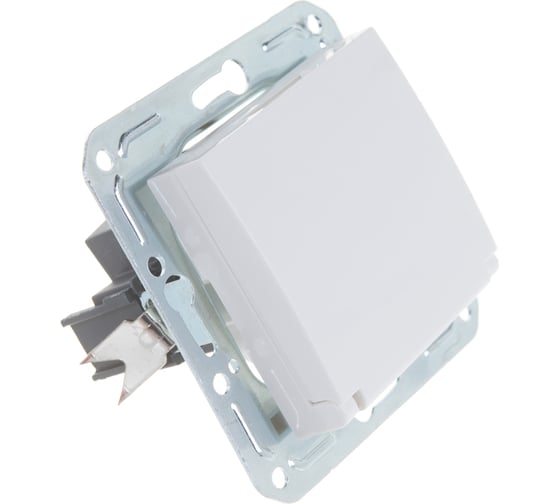 Бытовая розетка с крышкой Volsten V01-11-R18-M, Magenta, 8992