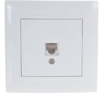 Одноместная телефонная розетка Volsten V01-21-F12-S RJ -11 Violet, 9119
