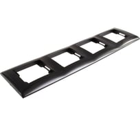 Четырехместная рамка Volsten V01-14-A41-M Magenta Nero, 9990