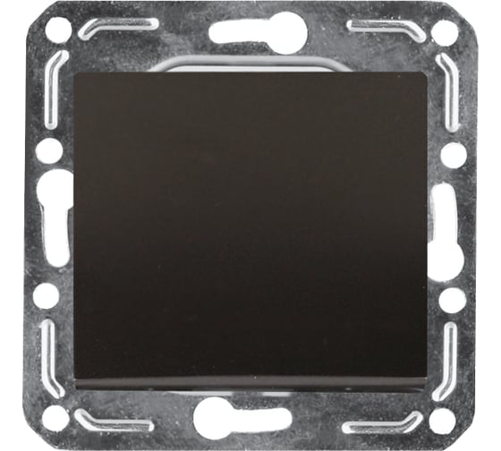 Проходной переключатель Volsten Magenta Nero одноклавишный V01-14-P11-M 9996