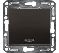 Одноклавишный выключатель Volsten V01-14-V12-M Magenta Nero 10005