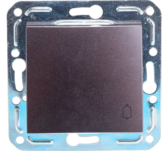 Кнопочный выключатель Volsten V01-14-Z11-M  Magenta Nero, 10008 1