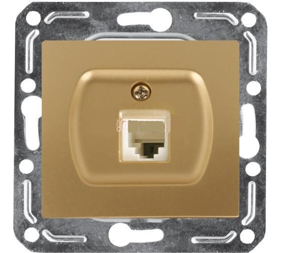 Розетка для компьютера и телефона Volsten V01-16-M10-M Magenta Dorado, 10039