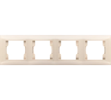 Четырехместная рамка Volsten V01-12-A41-M Magenta Crema, 9068