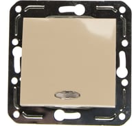 Проходной переключатель Volsten Magenta Crema с индикатором V01-12-P12-M 9030
