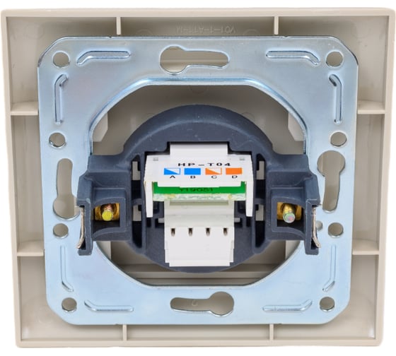 Одноместная телефонная розетка  Volsten V01-22-F12-S RJ-11 Violet, 9133