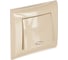 Проходной переключатель Volsten Magenta Crema с индикатором V01-12-P12-S 9022 2