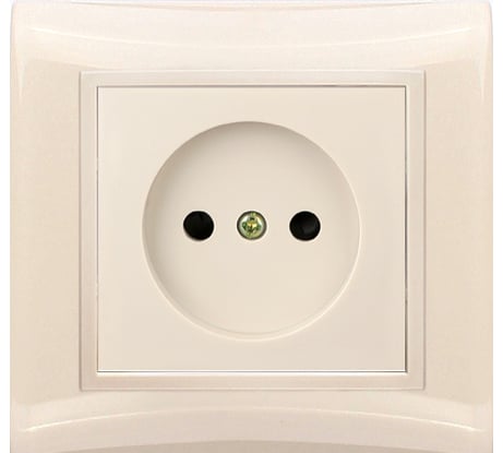 Одноместная розетка Volsten V01-22-R12-S Violet, 9078