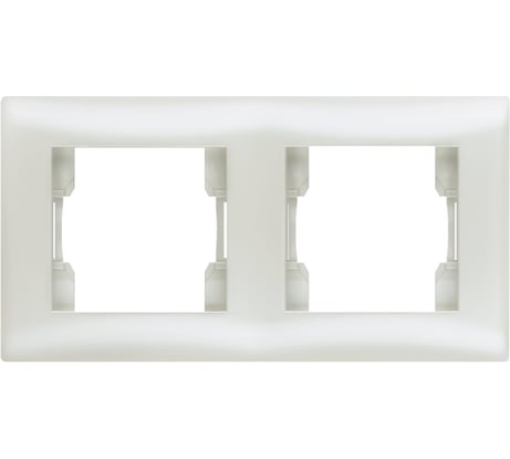 Двухместная рамка Volsten V01-18-A21-M Magenta Perl, 10054