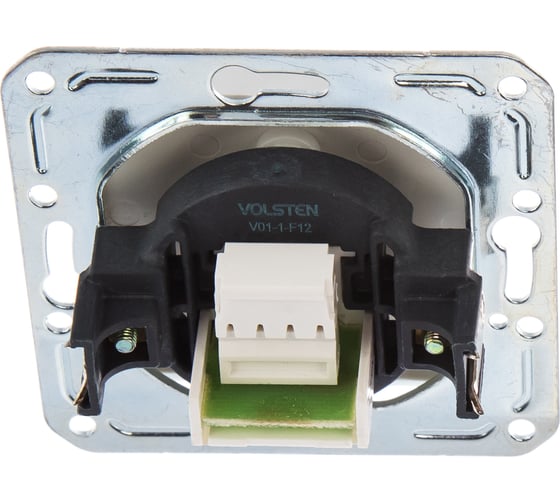 Телефонная розетка Volsten V01-18-F12-M RJ-11 Magenta Perl, 10059