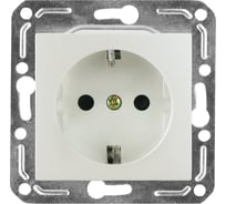 Бытовая розетка с заземлением Volsten V01-18-R14-M Magenta Perl, 10065