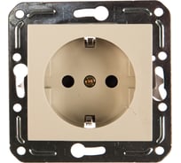 Бытовая розетка с заземлением Volsten V01-12-R14-M Magenta Crema, 8999