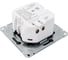 Розетка USB Systeme Electric ATLASDESIGN тип-C 65W высокоскор.заряд. QC, PD, механизм, КАРБОН ATN001027 5