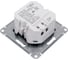 Розетка USB Systeme Electric ATLASDESIGN A + тип-C 45W высокоскор.заряд. QC, PD, механизм, БЕЛЫЙ ATN000129 4