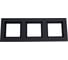 Рамка Systeme Electric AtlasDesign Aqua Карбон 3-ая IP44 ATN441003 1