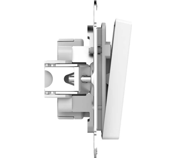 2-клавишный выключатель Systeme Electric AtlasDesign Aqua IP44, сх.5, 10АХ, механизм, БЕЛЫЙ ATN440151