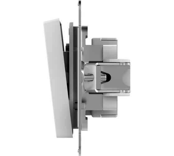 2-клавишный выключатель Systeme Electric AtlasDesign Aqua IP44, сх.5, 10АХ, механизм, БЕЛЫЙ ATN440151