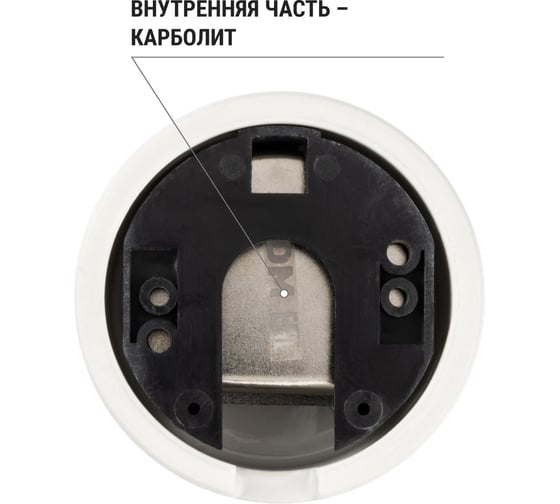 Розетка TDM ELECTRIC TV+R+ SAT оконечная белая Болонь SQ1820-0057