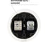 Телефонная розетка TDM ELECTRIC RJ11 + компьютерная RJ45 белая Болонь SQ1820-0052 5