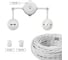 Телефонная розетка TDM ELECTRIC RJ11 + компьютерная RJ45 белая Болонь SQ1820-0052 6