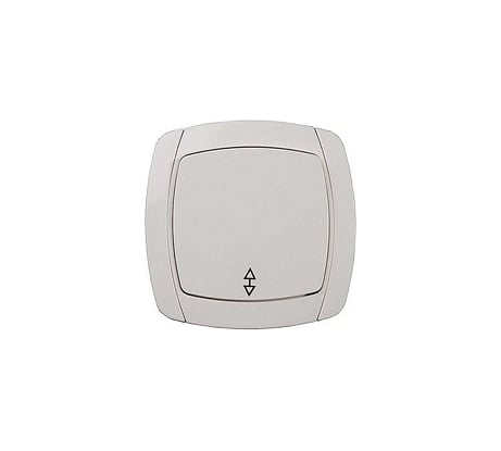 Выключатель проходной одноклавишный СВЕТОЗАР CITY LIGHT SV-54237-B