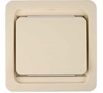 Одноклавишный выключатель СВЕТОЗАР CITY, SV-54130-B