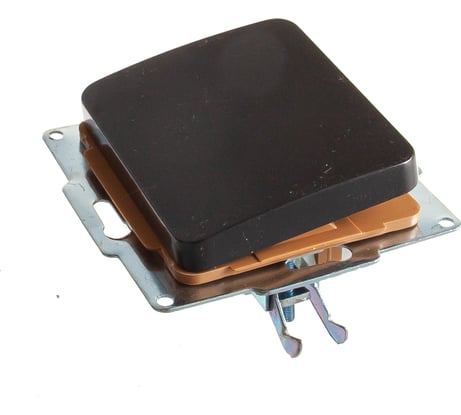 Одноклавишный выключатель СВЕТОЗАР ГАММА, SV-54130-DM