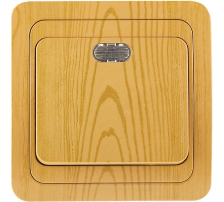 Одноклавишный выключатель с индикатором СВЕТОЗАР ГАММА, SV-54131-A