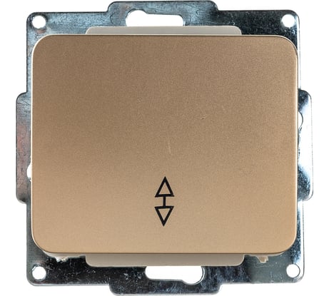 Проходной выключатель одноклавишный СВЕТОЗАР ГАММА, SV-54137-GM