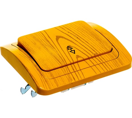 Выключатель проходной одноклавишный СВЕТОЗАР ГАММА, SV-54137-A