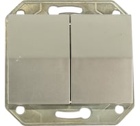 Двухклавишный выключатель СВЕТОЗАР ЭФФЕКТ, SV-54434-SM
