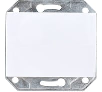 Выключатель проходной одноклавишный СВЕТОЗАР ЭФФЕКТ, без вставки и рамки, цвет белый, 10A/250B SV-54437-W