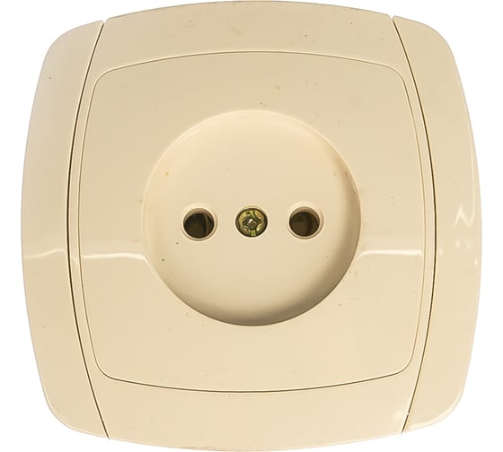 Одинарная розетка Светозар_ CITY LIGHT SV-54200-B