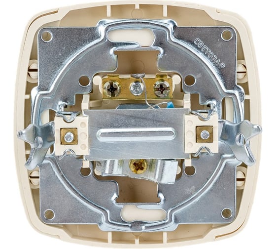 Одинарная телевизионная розетка СВЕТОЗАР CITY LIGHT SV-54215-B