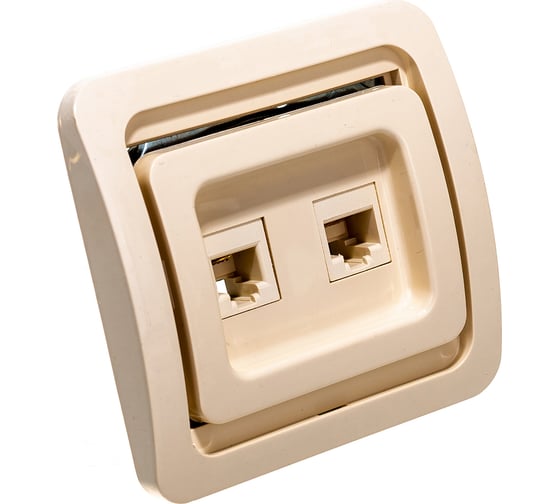 Комбинированная розетка СВЕТОЗАР CITY SV-54119-B