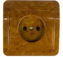 Одинарная розетка СВЕТОЗАР ГАММА SV-54100-N