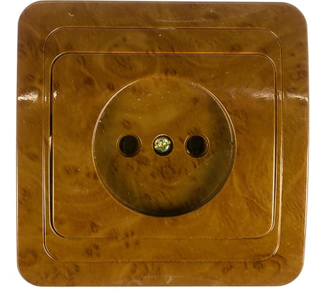 Одинарная розетка СВЕТОЗАР ГАММА SV-54100-N