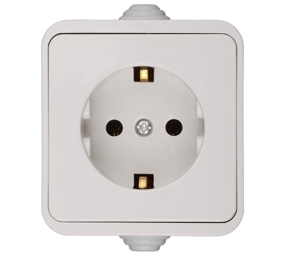 Розетка Светозар_ COUNTRY SV-54305-W с/з