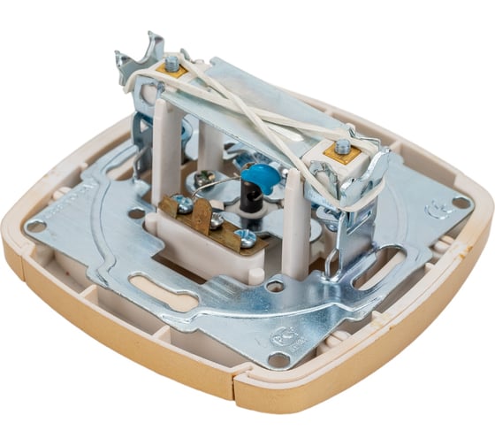 Одинарная телевизионная розетка СВЕТОЗАР АКЦЕНТ SV-54215-GM