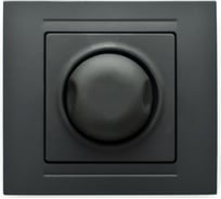 Светорегулятор с подсветкой, черный бархат, GUNSAN MODERNA MD2943127