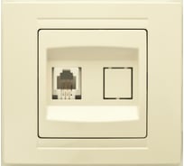 Компьютерная розетка, кремовая GUNSAN MODERNA MD2912130
