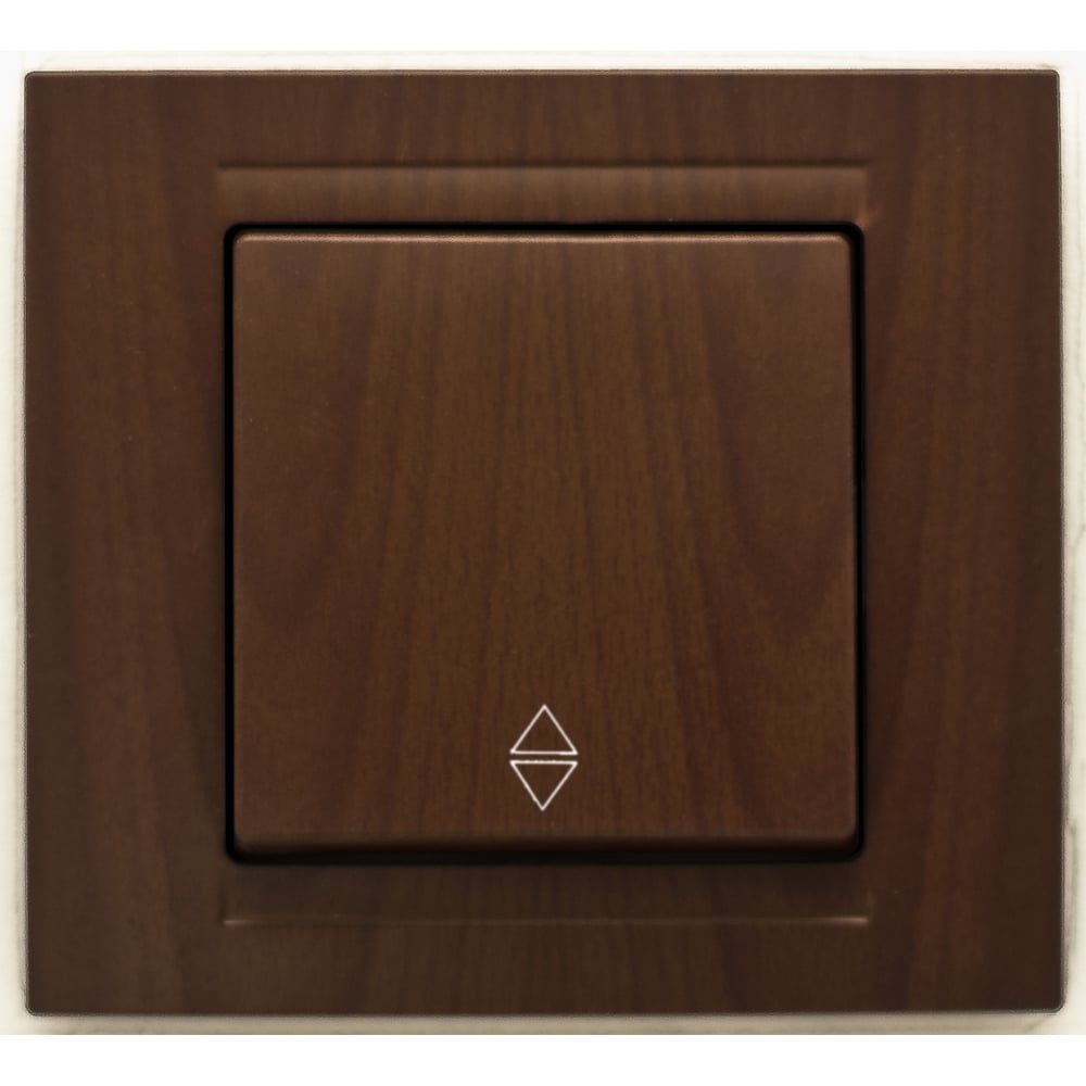 Проходной переключатель одноклавишный , орех GUNSAN MODERNA MD2920107 ...