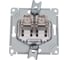 Двойная компьютерная розетка Systeme Electric ATLASDESIGN RJ45+RJ45, кат.6А, механизм, БЕЛЫЙ ATN000188 3