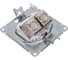 Двойная компьютерная розетка Systeme Electric ATLASDESIGN RJ45+RJ45, кат.6А, механизм, БЕЛЫЙ ATN000188 4