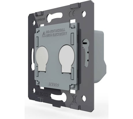 Двухклавишный сенсорный выключатель LIVOLO (механизм) VL-FC2-2G