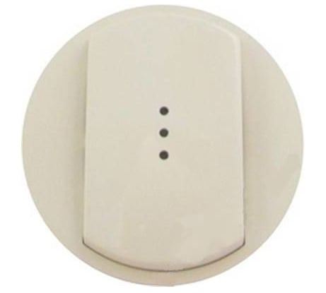 Лицевая панель Legrand Программа Celiane выключатель/переключатель Кат. № 0 670 01/02/31/32 с подсветкой слоновая кость 066210