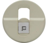 Лицевая панель Legrand Программа Celiane розетки RJ 45 Кат. № 0 673 44/45 слоновая кость 066235