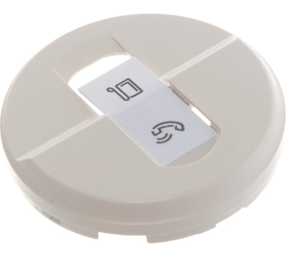 Лицевая панель Legrand Программа Celiane розетки RJ 45 Кат. № 0 673 44/45 слоновая кость 066235